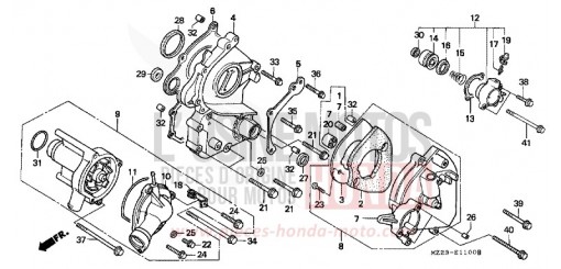 POMPE A EAU CBR1000FS de 1995